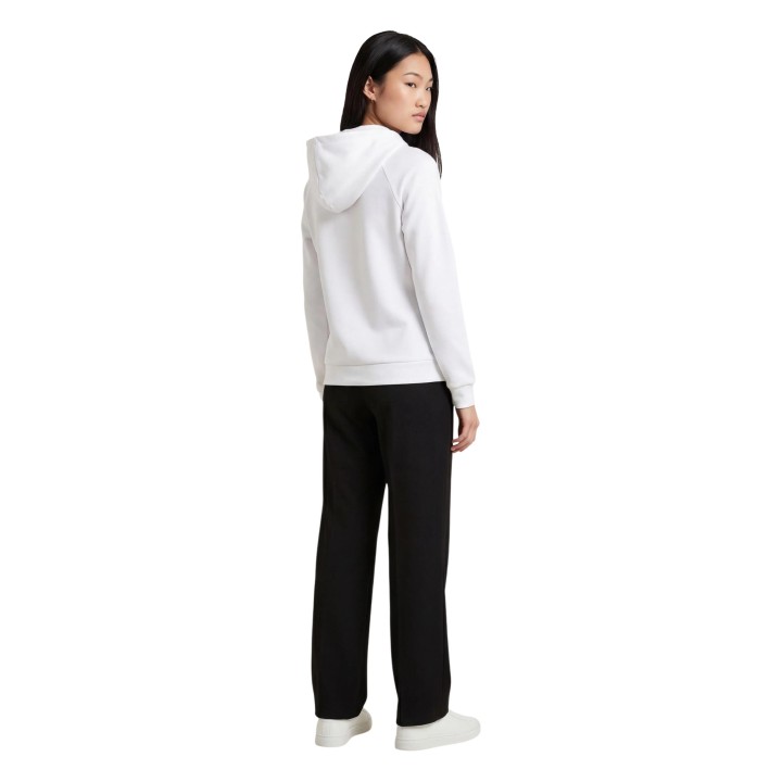 Armani Exchange sudadera blanca de mujer XW002814 AF13397 vista posterior