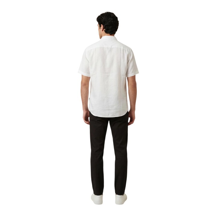 Armani Exchange camisa blanca de hombre XM001223 AF14619 vista posterior