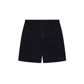 Armani Exchange pantalón corto de hombre negro vista frontal