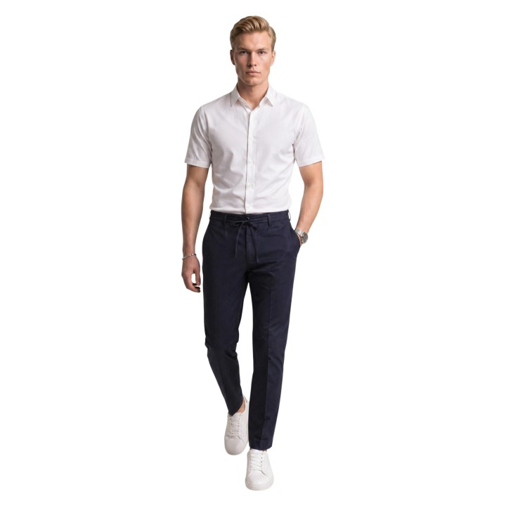 Armani Exchange camisa blanca de hombre XM001566 AF19193 vista frontal completa