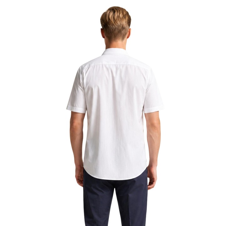 Armani Exchange camisa blanca de hombre XM001566 AF19193 vista posterior