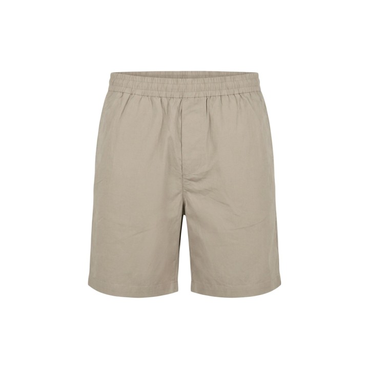 Armani Exchange pantalón corto de hombre beige detalle frontal