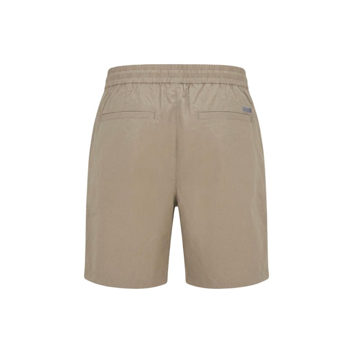 Armani Exchange pantalón corto de hombre beige detalle posterior