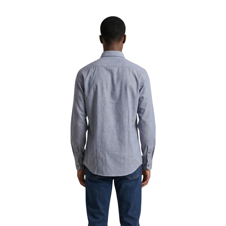 Armani Exchange camisa azul de hombre XM002112 AF22548 vista posterior