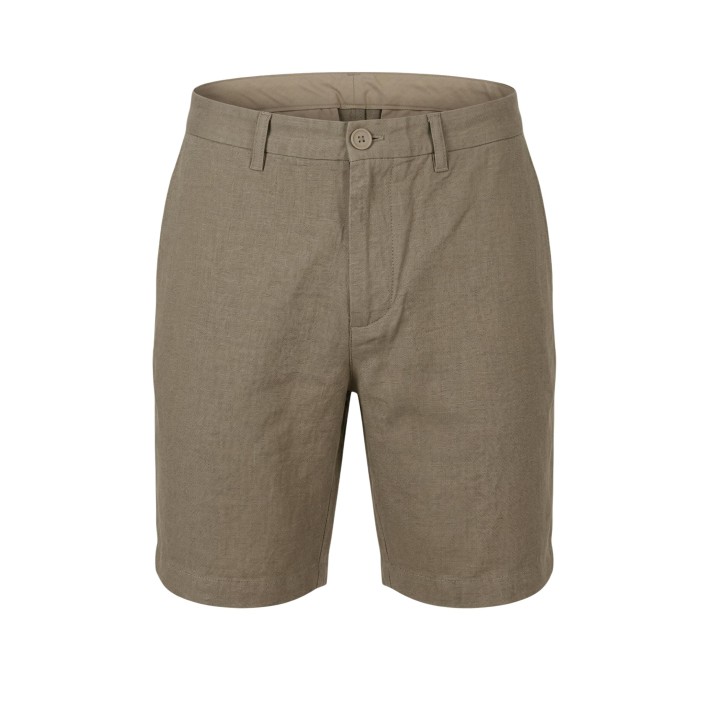 Armani Exchange pantalón corto de hombre verde oliva detalle frontal