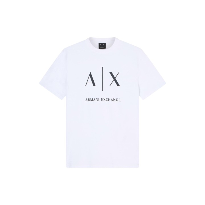 Camiseta blanca de hombre Armani Exchange XM002683 AF10356 vista frontal