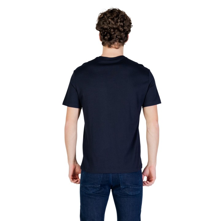 Camiseta de hombre Armani Exchange XM002779 AF10358 azul oscuro vista posterior