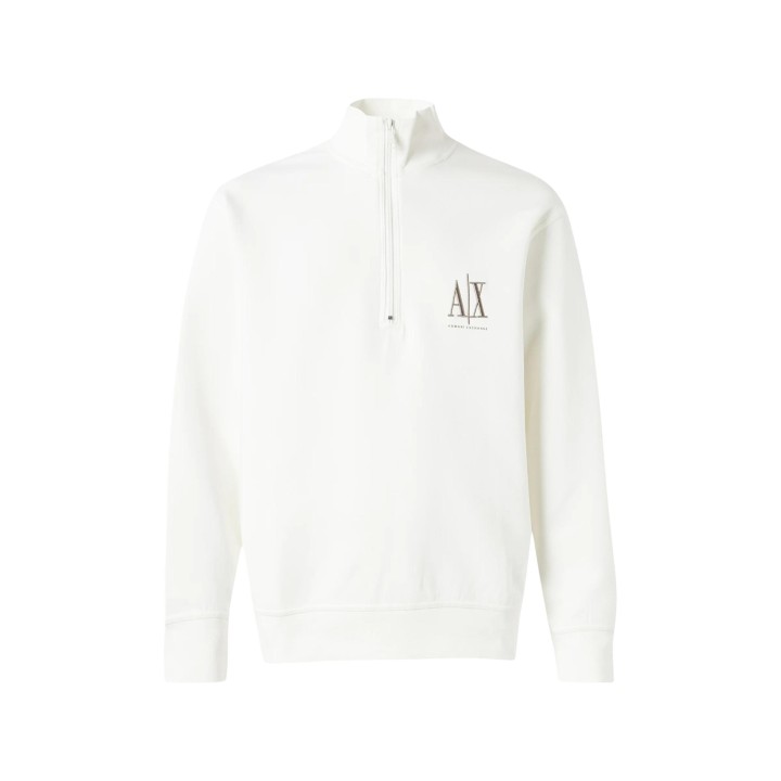 Armani Exchange sudadera de hombre blanca XM000370 AF10818 vista frontal