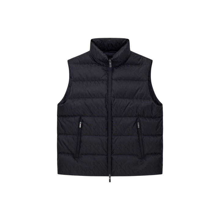 Armani Exchange chaleco negro de hombre XM001581 AF16628 vista frontal