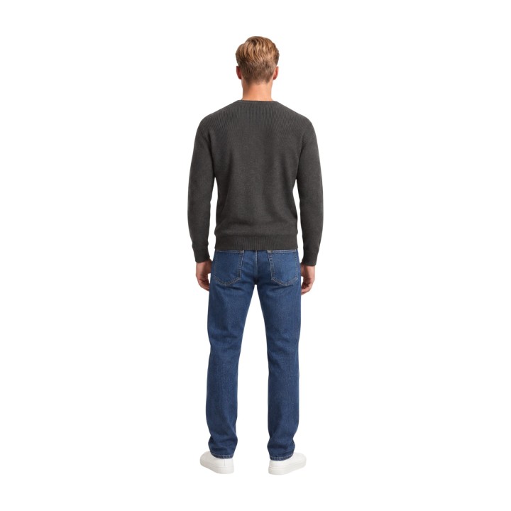 Jersey Armani Exchange de hombre en tejido oscuro vista posterior