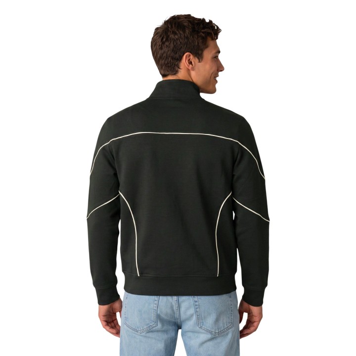 Sudadera de hombre Armani Exchange XM002944 AF10818 verde oliva vista posterior