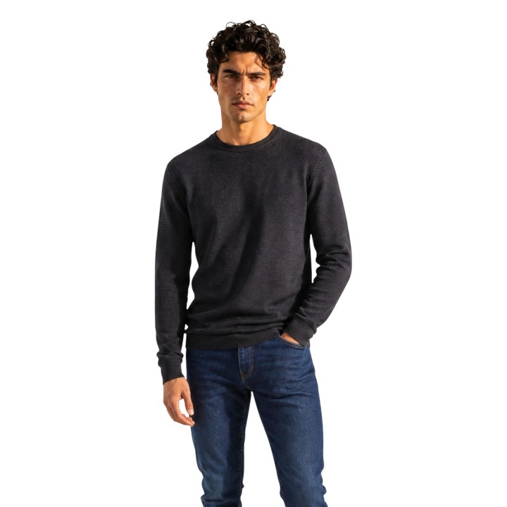 Armani Exchange jersey negro de hombre XM003012 AF26379 vista frontal