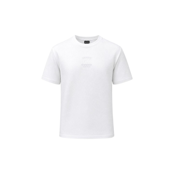 Camiseta blanca de hombre Armani Exchange XM003023 AF10358 vista frontal