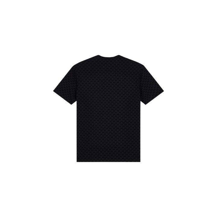 Armani Exchange camiseta de hombre negra XM003079 AF10356 vista posterior en plano