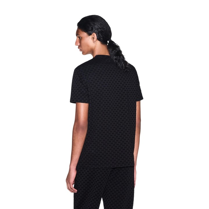 Armani Exchange camiseta de hombre negra XM003079 AF10356 vista posterior