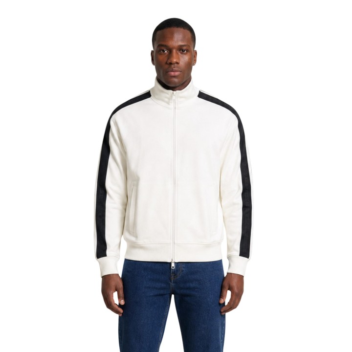 Sudadera blanca Armani Exchange de hombre XM003144 AF13047 vista frontal