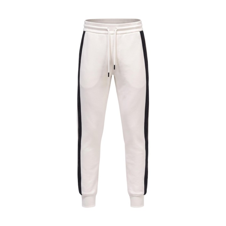 Armani Exchange pantalón deportivo de hombre blanco vista frontal del producto