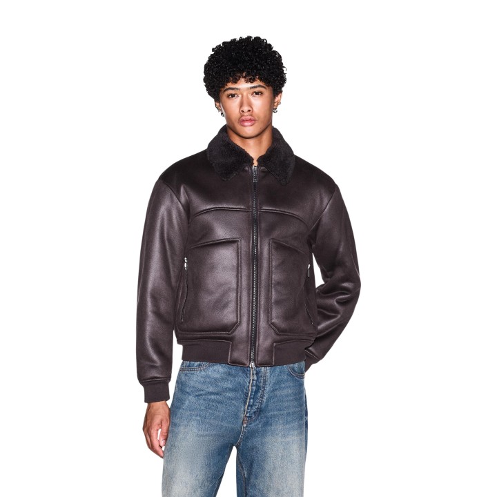 Armani Exchange chaqueta marrón de hombre XM003323 AF28562 vista frontal