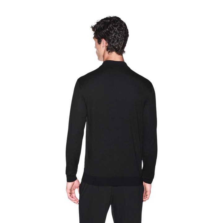 Armani Exchange jersey negro de hombre XM003569 AF28778 en vista posterior