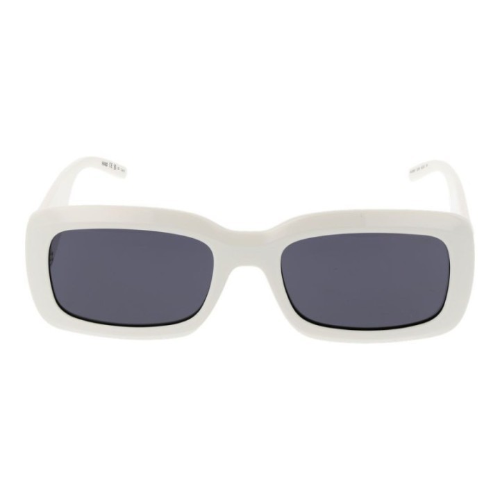 Gafas de sol rectangulares unisex blancas Hugo Boss