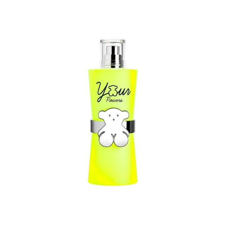 tous fragancia eau de toilette your powers 90 ml amarillo neon vista frontal