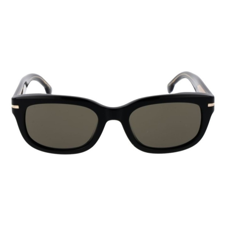 Gafas de sol cat-eye negras para hombre Hugo Boss vista frontal