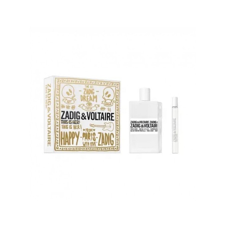 Estuche de perfume Zadig Voltaire This Is Her eau de parfum para mujer