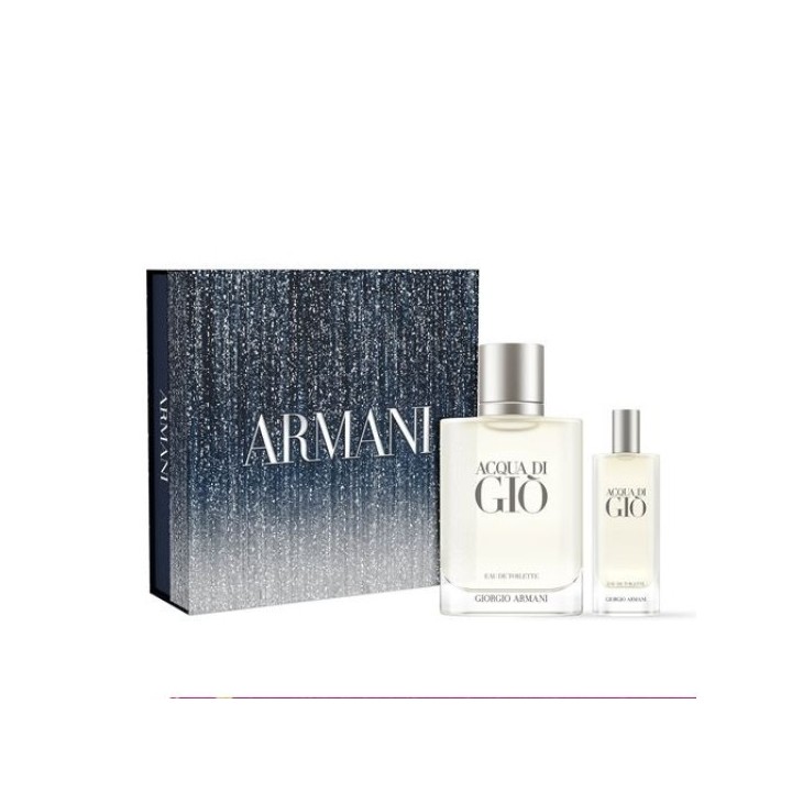 Perfume Acqua di Gio de Armani para hombre en estuche azul
