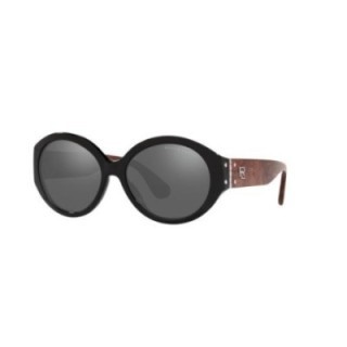 Gafas de sol de acetato marrón para mujer Ralph Lauren vista lateral