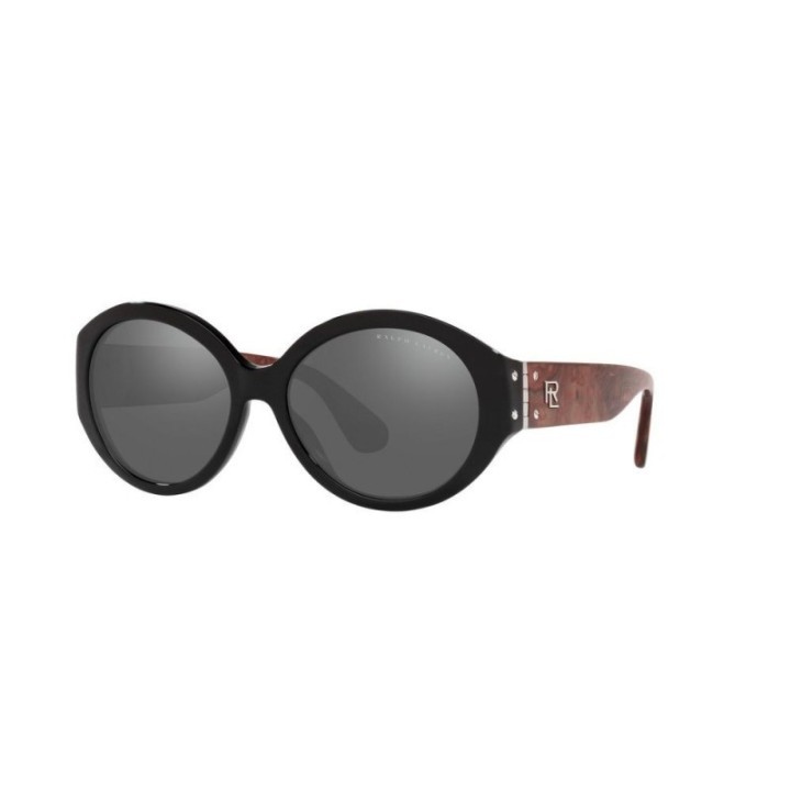 Gafas de sol de acetato marrón para mujer Ralph Lauren vista lateral