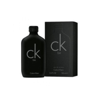 Perfume Calvin Klein ck be unisex en botella negra mate vista frontal