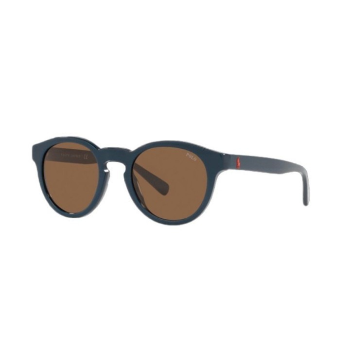 Gafas de sol de acetato grises para hombre Ralph Lauren polarizadas vista lateral