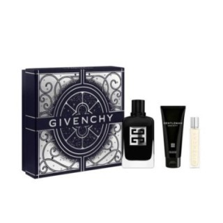 Set de perfume Givenchy para hombre en estuche negro vista frontal