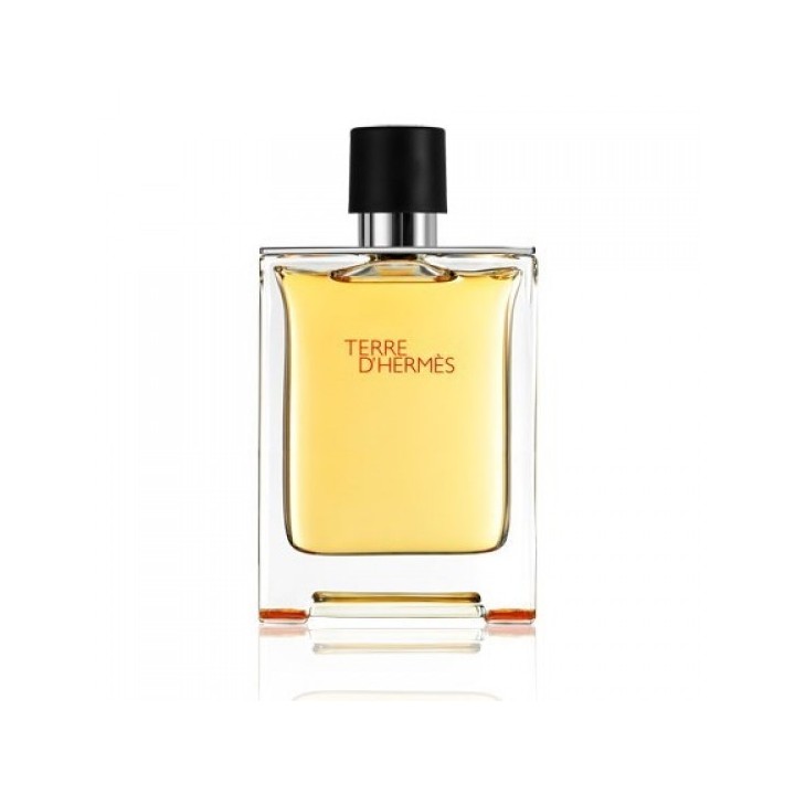 Perfume Terre d'Hermes eau de parfum para hombre color ámbar vista frontal
