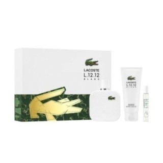 Estuche de perfume Lacoste L.12.12 blanco para hombre vista frontal