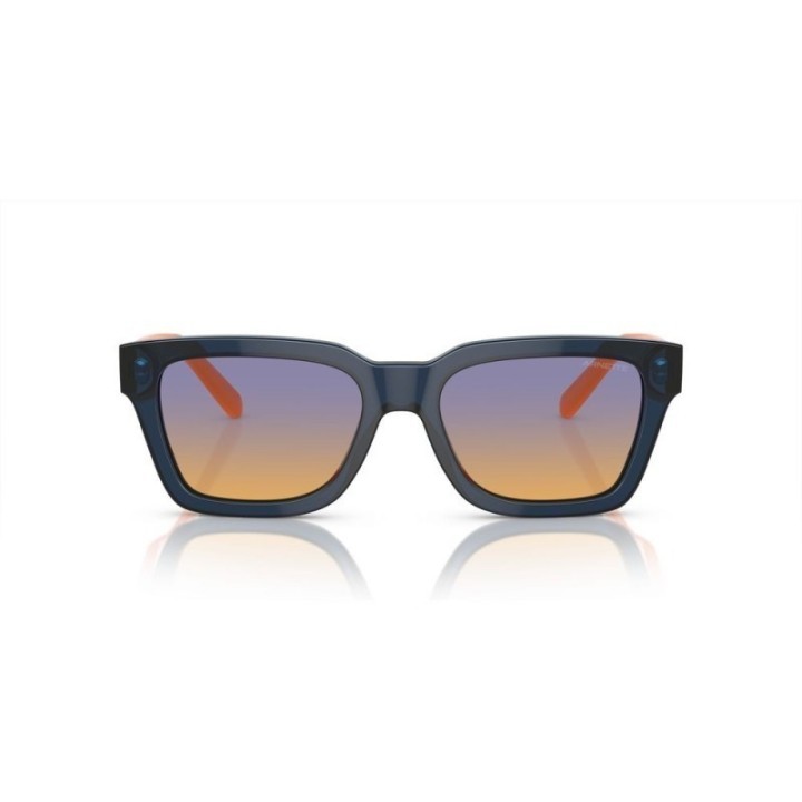 Gafas de sol Arnette unisex de resina naranja con lentes polarizadas vista frontal