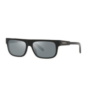 Gafas de sol de acetato negras para hombre Arnette vista lateral