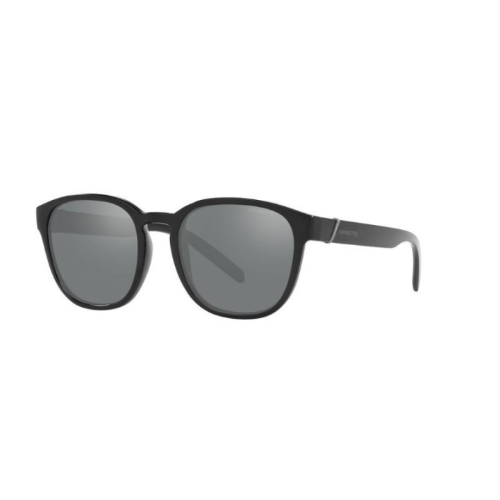 Gafas de sol grises de resina polarizadas para hombre Arnette vista lateral
