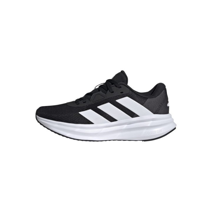zapatillas adidas negras y blancas para mujer vista lateral