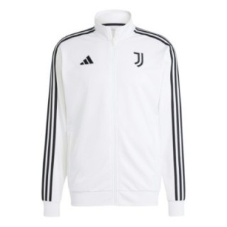 Chaqueta de entrenamiento blanca para hombre Adidas vista frontal