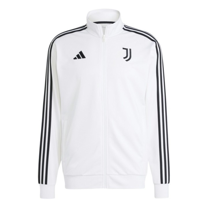 Chaqueta de entrenamiento blanca para hombre Adidas vista frontal