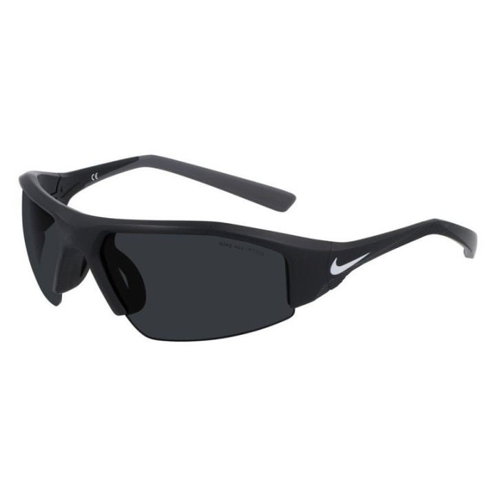 Gafas de sol unisex negras polarizadas Nike vista lateral
