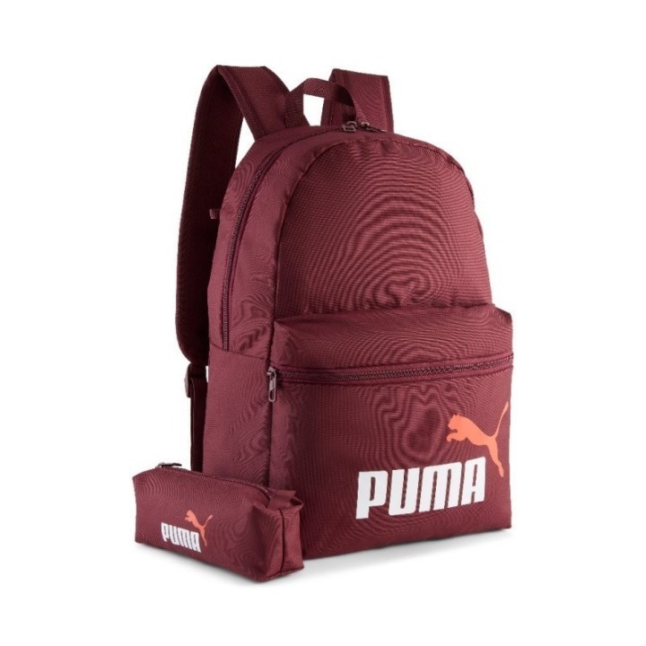 Mochila Puma PHASE Set AW25 burdeos