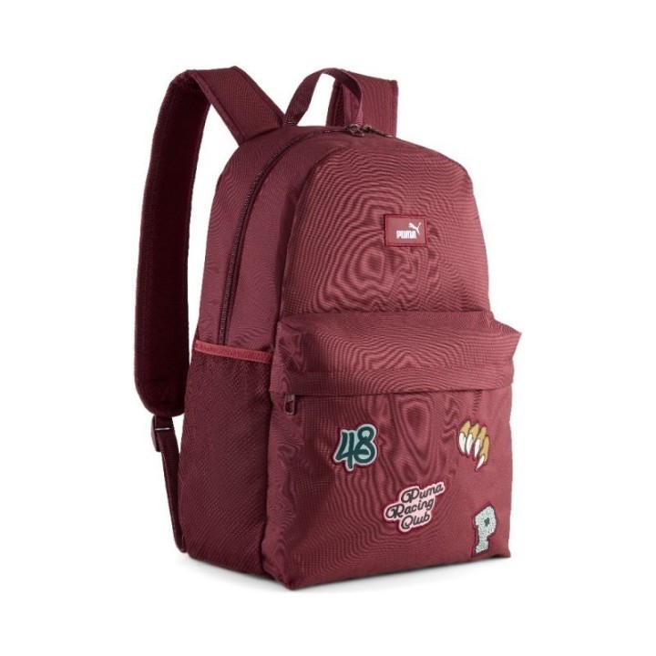 Mochila Puma PHASE PATCH AW25 burdeos