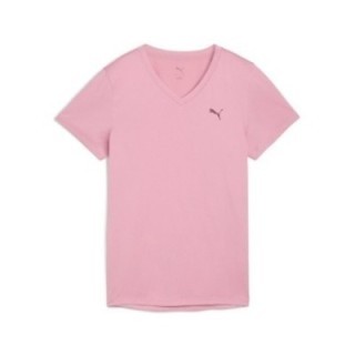 Camiseta Puma W TAD ESSENTIAL VNECK AW25 rosa