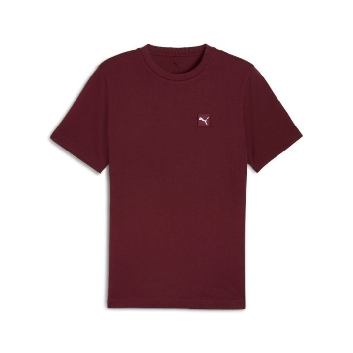 Camiseta Puma ESS ELEVATED AW25 burdeos