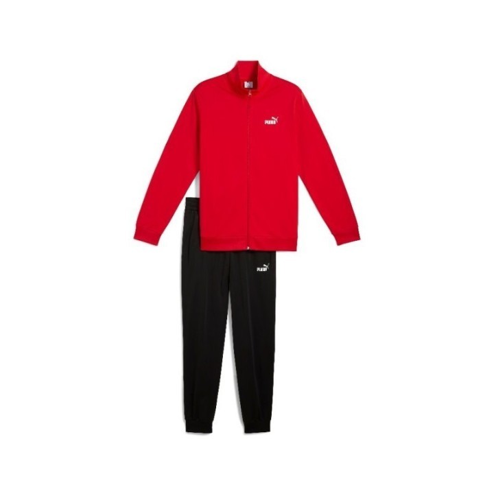 Chándal Puma ESS Poly Suit cl AW25 rojo/negro