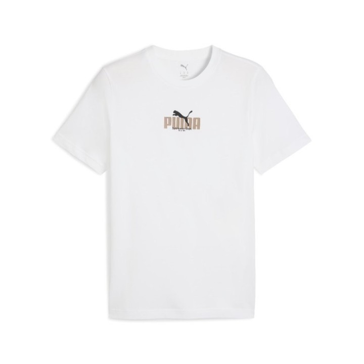 Camiseta Puma GRAPHIC Wording AW25 blanco