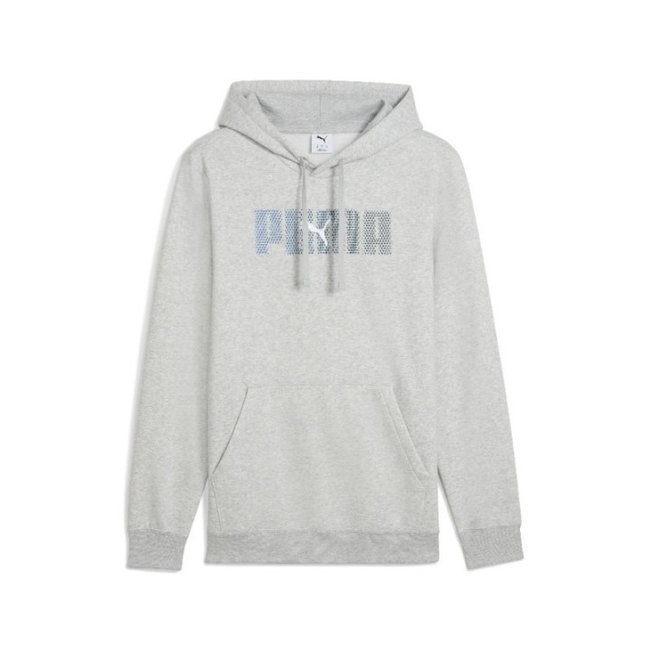 Sudadera Puma ESS LOGO LAB FL AW25 gris