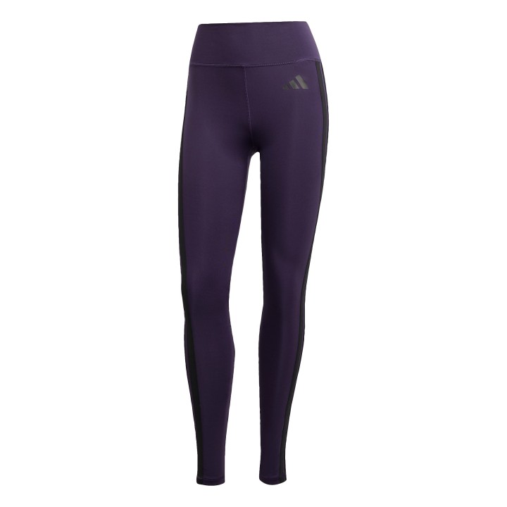 Leggins Adidas OPT ESS 3S L MORADO/NEGRO